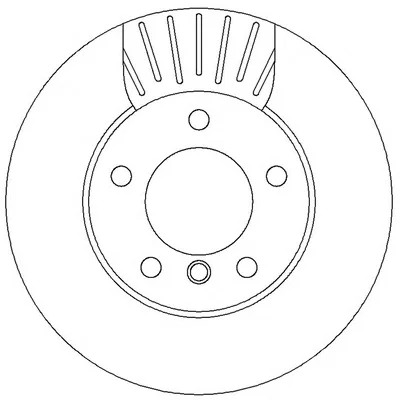 562313B BENDIX Тормозной диск (фото 1)
