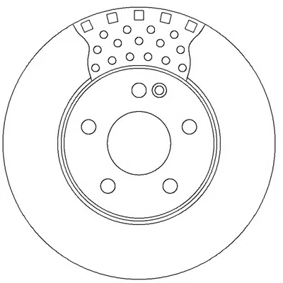 562314B BENDIX Тормозной диск (фото 1)
