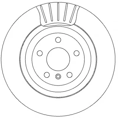 562326B BENDIX Тормозной диск (фото 1)
