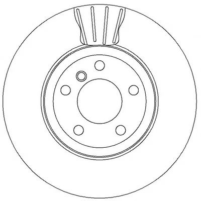 562350BC BENDIX Тормозной диск (фото 1)