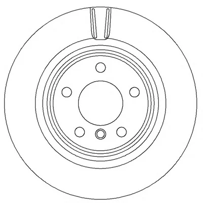 562355B BENDIX Тормозной диск (фото 1)
