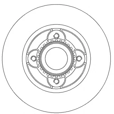 562366BC BENDIX Тормозной диск (фото 1)