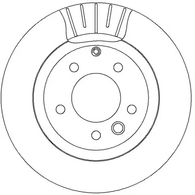 562393B BENDIX Тормозной диск (фото 1)
