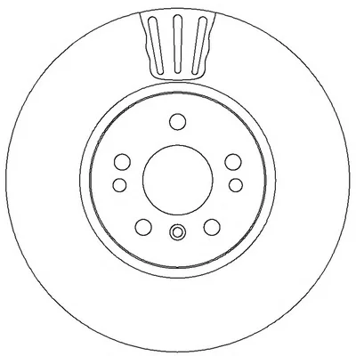 562403BC BENDIX Тормозной диск (фото 1)