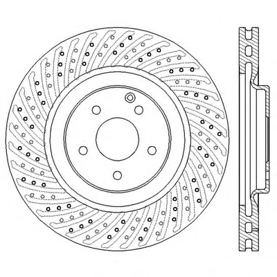 562569BC BENDIX Тормозной диск (фото 1)