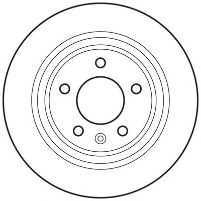 562640BC BENDIX Тормозной диск (фото 1)