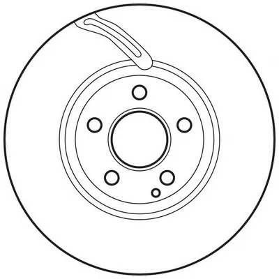 562647BC BENDIX Тормозной диск (фото 1)