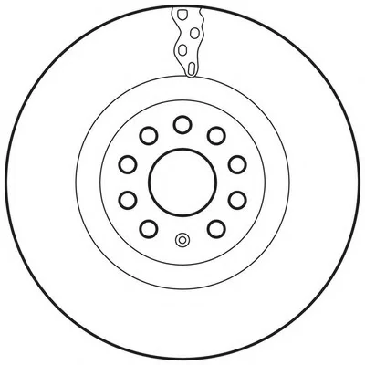 562663BC BENDIX Тормозной диск (фото 1)
