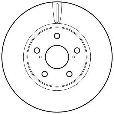 562689BC BENDIX Тормозной диск (фото 1)
