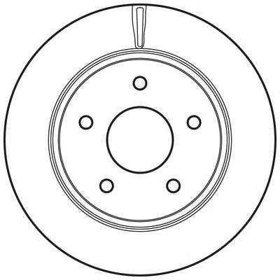 562707BC BENDIX Тормозной диск (фото 1)