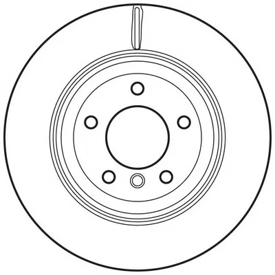 562721BC BENDIX Тормозной диск (фото 1)