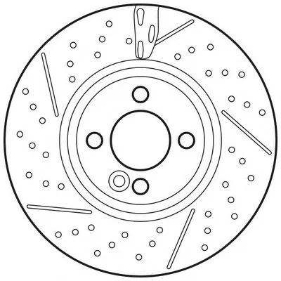 562745BC BENDIX Тормозной диск (фото 1)