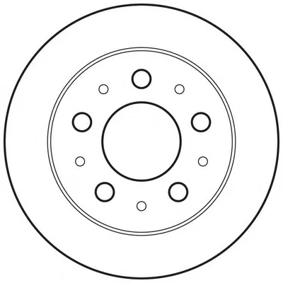 562753BC BENDIX Тормозной диск (фото 1)