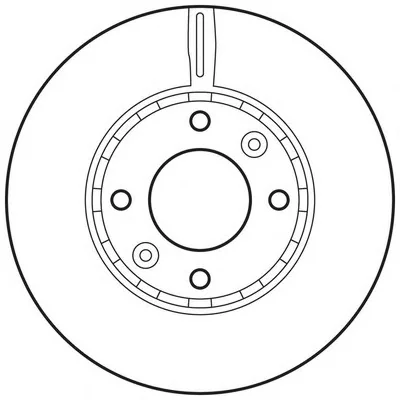 562799BC BENDIX Тормозной диск (фото 1)