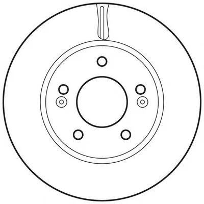 562817BC BENDIX Тормозной диск (фото 1)