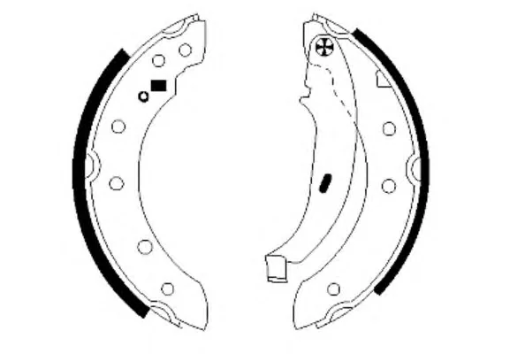 8DB 355 003-401 BEHR/HELLA/PAGID Тормозные колодки (фото 1)