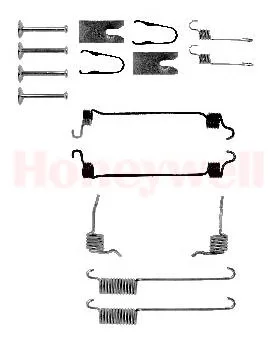 771286B BENDIX Ремкомплект тормозных колодок (пружинки) (фото 1)