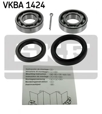 VKBA 1424 SKF Подшипник ступицы колеса (комплет) (фото 1)