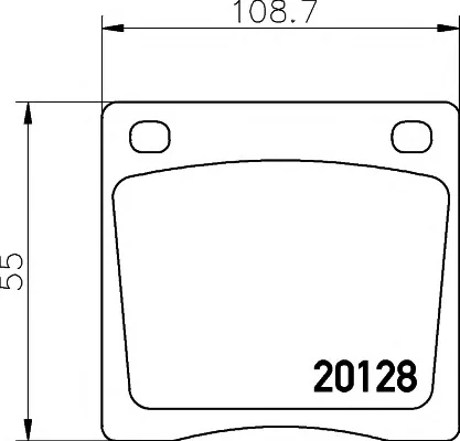 8DB 355 007-181 BEHR/HELLA/PAGID Тормозные колодки (фото 1)