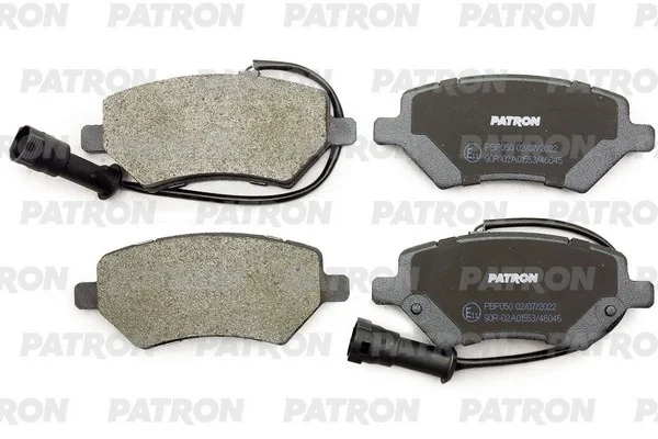 PBP050 PATRON Комплект тормозных колодок, дисковый тормоз (фото 1)