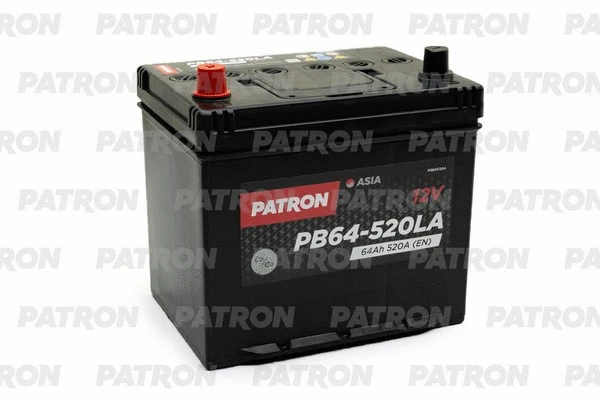 PB64-520LA PATRON Стартерная аккумуляторная батарея (фото 1)