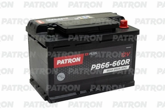 PB66-660R PATRON Стартерная аккумуляторная батарея (фото 1)