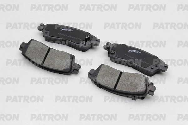 PBP067 PATRON Комплект тормозных колодок, дисковый тормоз (фото 1)