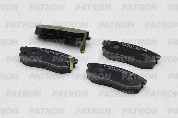 PBP1613KOR PATRON Комплект тормозных колодок, дисковый тормоз (фото 1)