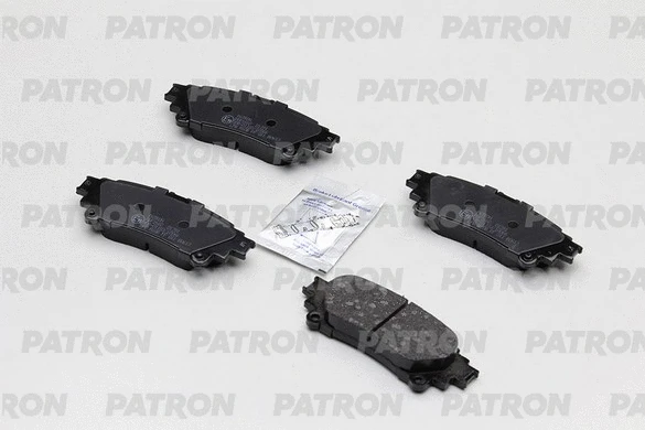 PBP1660 PATRON Комплект тормозных колодок, дисковый тормоз (фото 1)