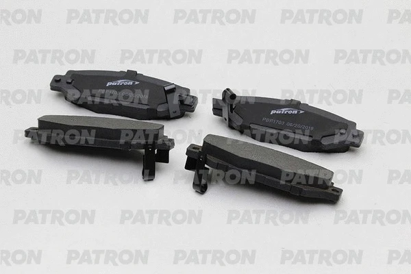 PBP1703 PATRON Комплект тормозных колодок, дисковый тормоз (фото 1)