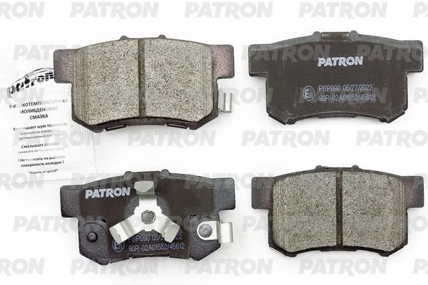 PBP090 PATRON Комплект тормозных колодок, дисковый тормоз (фото 1)