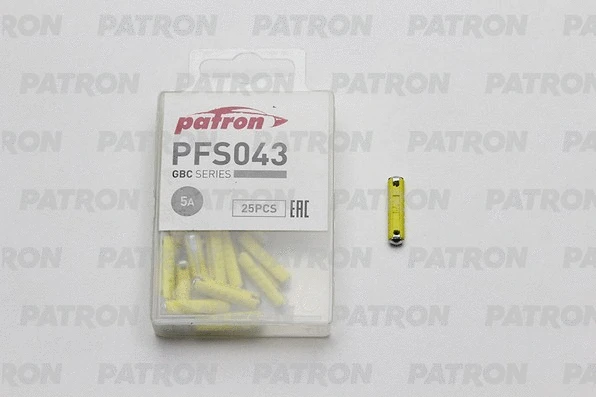 PFS043 PATRON Предохранитель (фото 1)