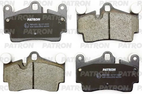 PBP1053 PATRON Комплект тормозных колодок, дисковый тормоз (фото 1)