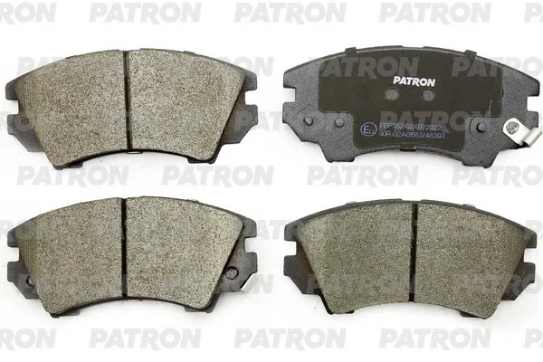 PBP1162 PATRON Комплект тормозных колодок, дисковый тормоз (фото 1)