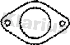 410279 KLARIUS Прокладка, труба выхлопного газа (фото 1)