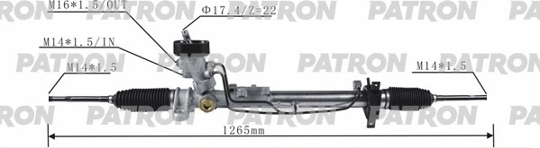 PSG3001 PATRON Рулевой механизм (фото 1)