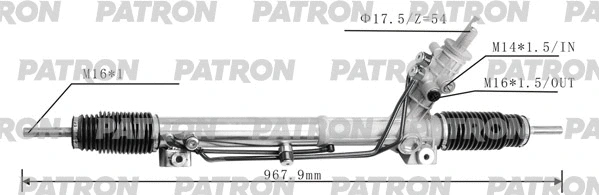PSG3007 PATRON Рулевой механизм (фото 1)