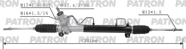 PSG3073 PATRON Рулевой механизм (фото 1)