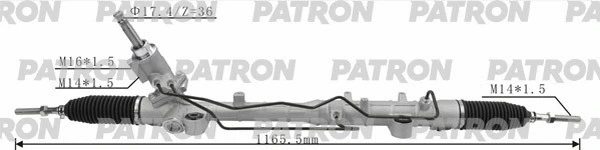 PSG3078 PATRON Рулевой механизм (фото 1)