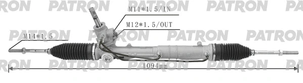 PSG3080 PATRON Рулевой механизм (фото 1)