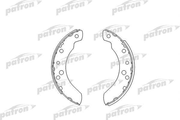 PSP394 PATRON Комплект тормозных колодок (фото 1)