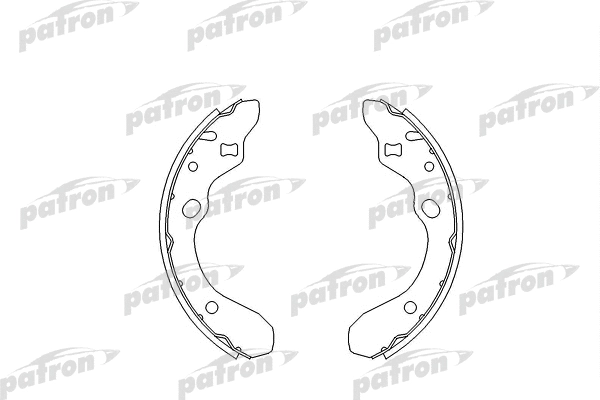 PSP540 PATRON Комплект тормозных колодок (фото 1)