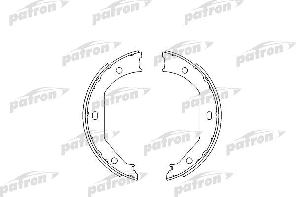 PSP585 PATRON Комплект тормозных колодок, стояночная тормозная система (фото 1)