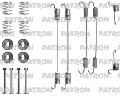 PSRK0027 PATRON Комплектующие, тормозная колодка (фото 1)