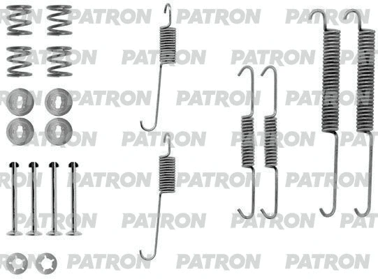 PSRK0030 PATRON Комплектующие, тормозная колодка (фото 1)
