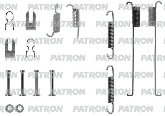 PSRK0038 PATRON Комплектующие, тормозная колодка (фото 1)