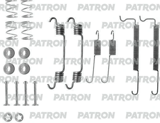 PSRK0044 PATRON Комплектующие, тормозная колодка (фото 1)