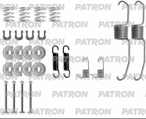 PSRK0051 PATRON Комплектующие, тормозная колодка (фото 1)