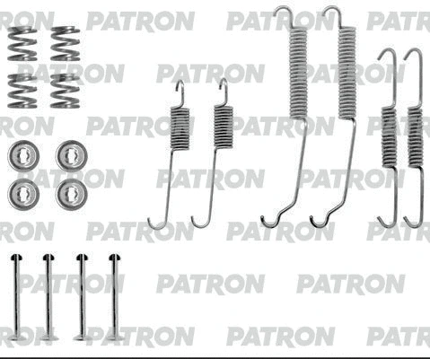 PSRK0053 PATRON Комплектующие, тормозная колодка (фото 1)