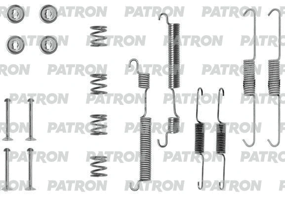 PSRK0058 PATRON Комплектующие, тормозная колодка (фото 1)